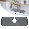 Kitchen Sink Splash Guard Sinkmat for Kitchen Faucet - grey