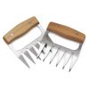 Steel/Plastic Meat Shredder Claws BBQ Claws Pulled Meat Handler Fork Paws for Shredding All Meats Accessories Kitchen Tools Paws - China - YX221113-St