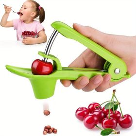 1pc Cherry Pitter Tool; Olive Pitter Tool; Cherry Pitter Remover Corer Tool Suitable For Make Fresh Cherry Dishes; Cherries Pie; Cocktail; Kitchen Acc