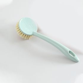 Home Pot Dishwashing Brush Long Handle Dish Bowl Cleaning Scrubber Natural Sisal Bristles Kitchen Supplies Tools And Accessories - Green