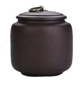 Ceramic Tea Canister Coffee Tins Spice Jar Exquisite Tea Caddy,Y8 - Default