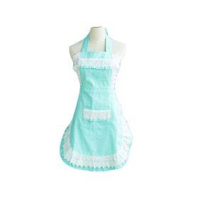 Maid Apron Cute Aprons with Pocket for Women Girls Vintage Kitchen Cooking Apron - Default