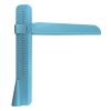 Cake Polisher Smoother Scraper, Cake Edge Smoother Icing Frosting Buttercream Decorating Fondant Scraper Baking Kitchen Polisher Tool - Blue