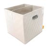 AFJE1001BLUE-3SZ Jiaessentials Blue Closet Organizers Cube Bins 3 Size 6pcs. - Beige