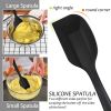 6pcs Silicone Kitchenware Set; Kitchen Supplies; Baking Supplies; Large Scraper; Spatula; Baking Tools; Cake Cream Spatula; Kitchen Tool Set - 6PCS Pu