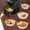 1/2pcs Air Fryer Silicone Pot; Reusable Air Fryer Liners; Silicone Air Fryer Basket; Food Safe Air Fryer Accessories  Gray