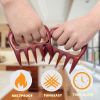 TXM Meat Claws for Shredding Barbecue Claws for Pulled Pork Grill Smoker Meat Paw Claw BBQ Claws Shredding Smoker Cooking Tool - China - 1pc white