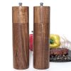 Wooden Salt and Pepper Grinder Set Manual Salt and Pepper Mills for Seasoning; Meal Prep; Cooking; Serving; Dining; BBQ Tools - 1PCS