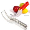 WOWZY RED/STELL Watermelon or any Melon Slicer and Cake With Mellon Baller And Fruit Carver - Wowzy - All Steel