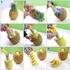 Pineapple Corer;  [Upgraded;  Reinforced;  Thicker Blade] Newness Premium Pineapple Corer Remover - yellow