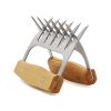 Steel/Plastic Meat Shredder Claws BBQ Claws Pulled Meat Handler Fork Paws for Shredding All Meats Accessories Kitchen Tools Paws - China - YX221113-St